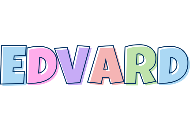 Edvard pastel logo