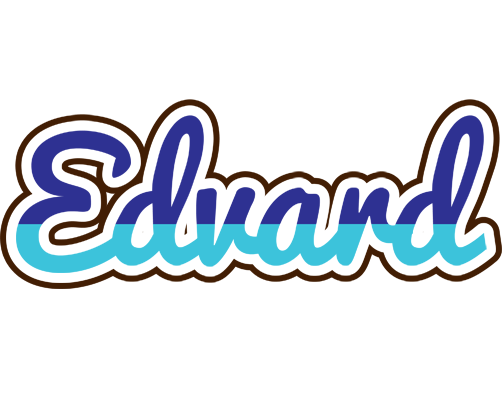 Edvard raining logo