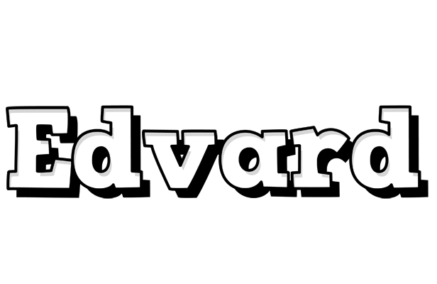 Edvard snowing logo