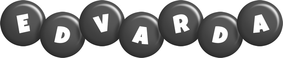 Edvarda candy-black logo