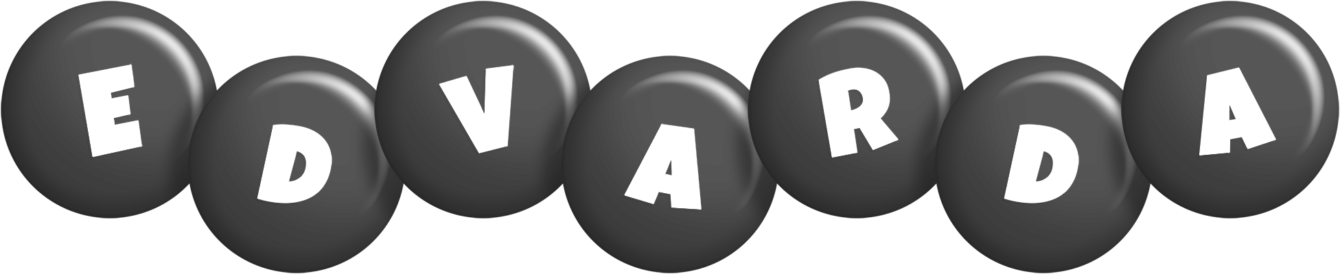 Edvarda candy-black logo