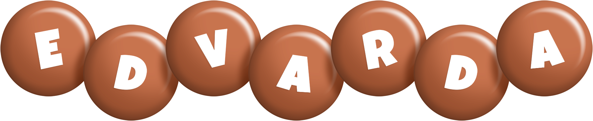 Edvarda candy-brown logo