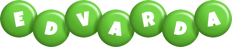 Edvarda candy-green logo