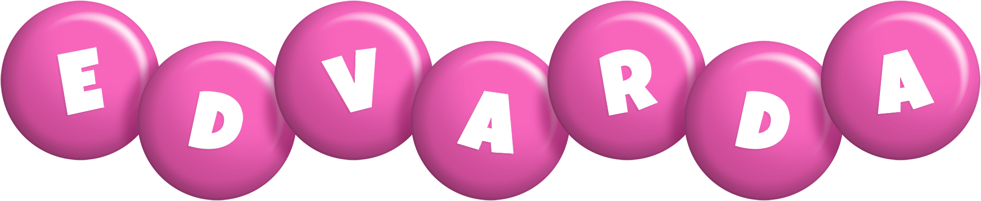 Edvarda candy-pink logo