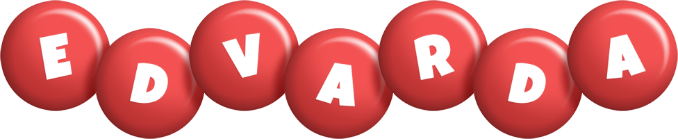 Edvarda candy-red logo