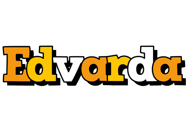 Edvarda cartoon logo