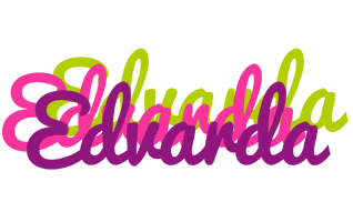 Edvarda flowers logo