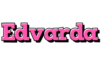 Edvarda girlish logo
