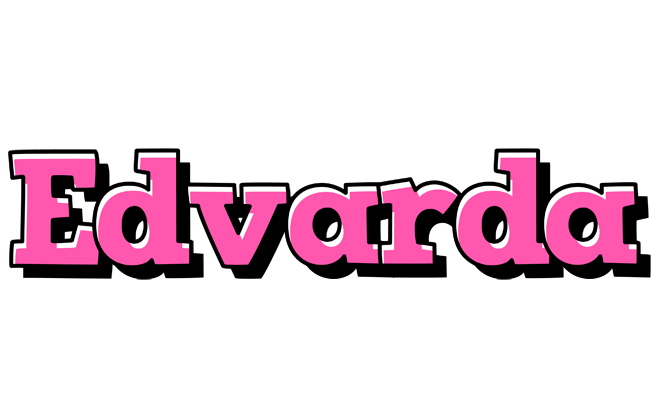 Edvarda girlish logo
