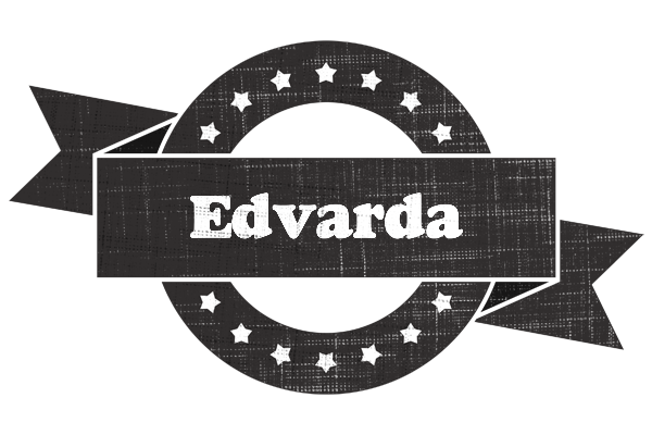 Edvarda grunge logo