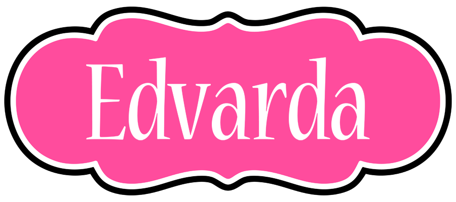 Edvarda invitation logo