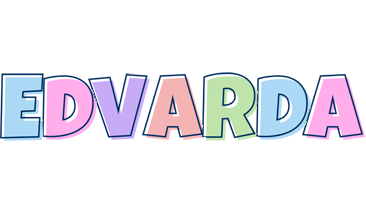 Edvarda pastel logo