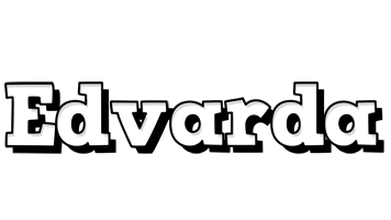 Edvarda snowing logo
