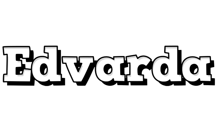 Edvarda snowing logo