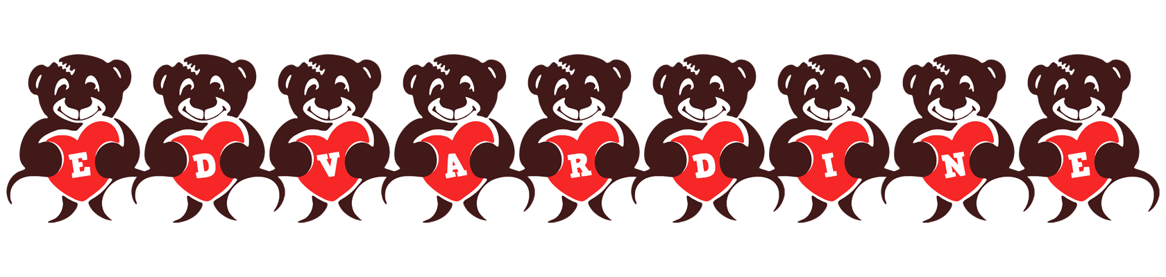 Edvardine bear logo