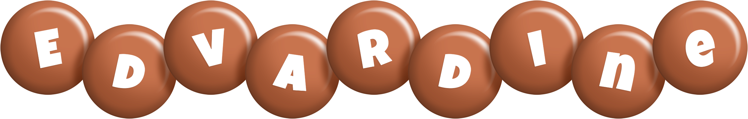 Edvardine candy-brown logo