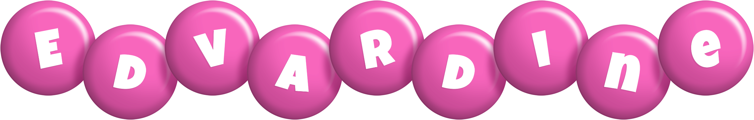 Edvardine candy-pink logo