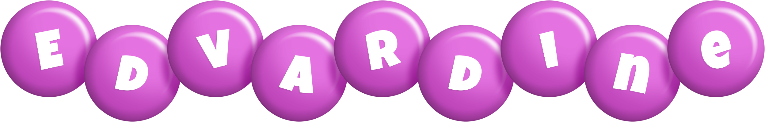 Edvardine candy-purple logo