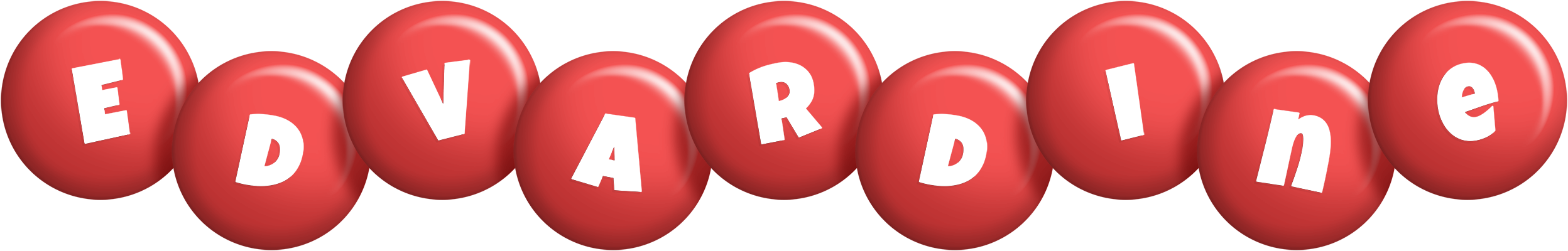 Edvardine candy-red logo