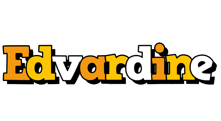 Edvardine cartoon logo