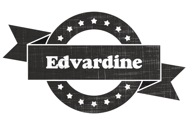 Edvardine grunge logo