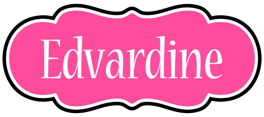 Edvardine invitation logo