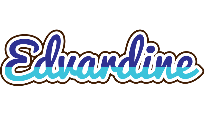 Edvardine raining logo