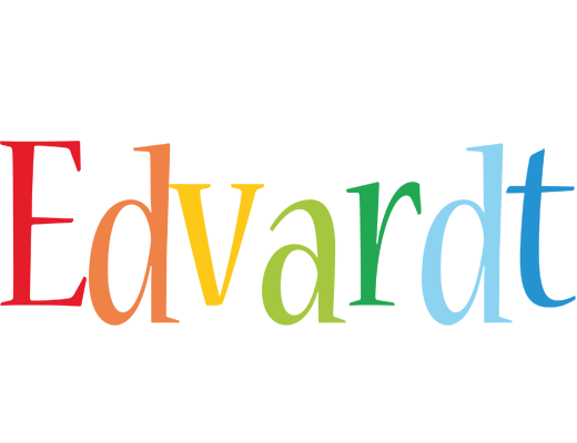 Edvardt birthday logo