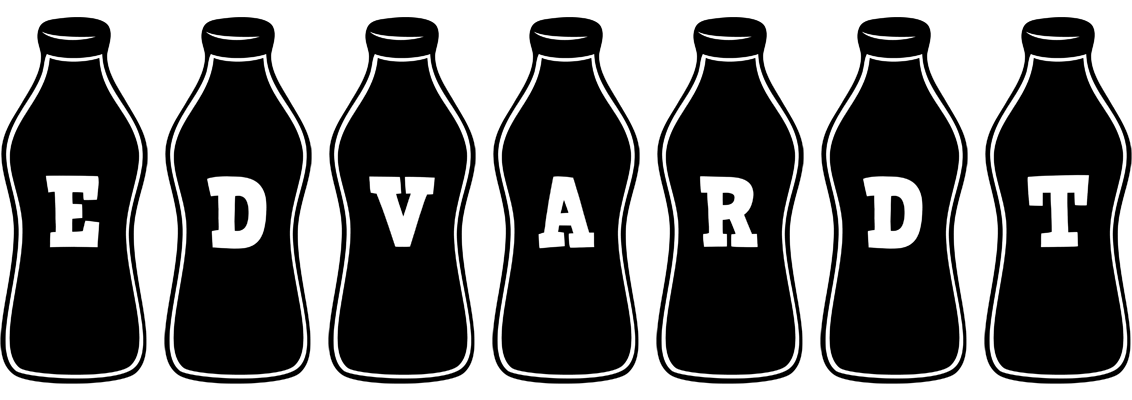 Edvardt bottle logo