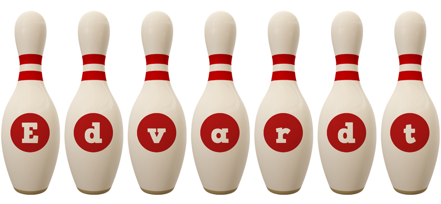 Edvardt bowling-pin logo