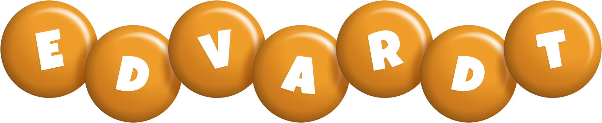 Edvardt candy-orange logo