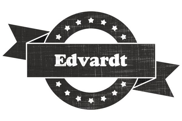 Edvardt grunge logo