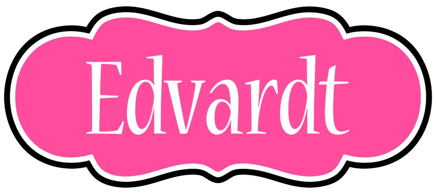 Edvardt invitation logo