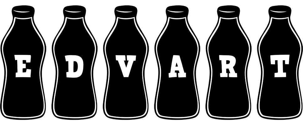 Edvart bottle logo