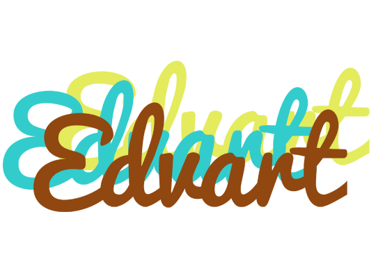 Edvart cupcake logo
