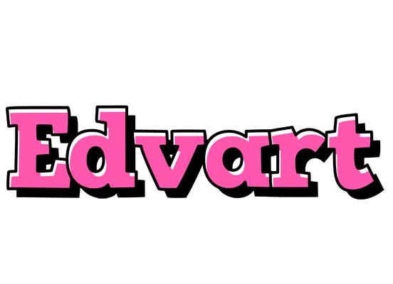 Edvart girlish logo