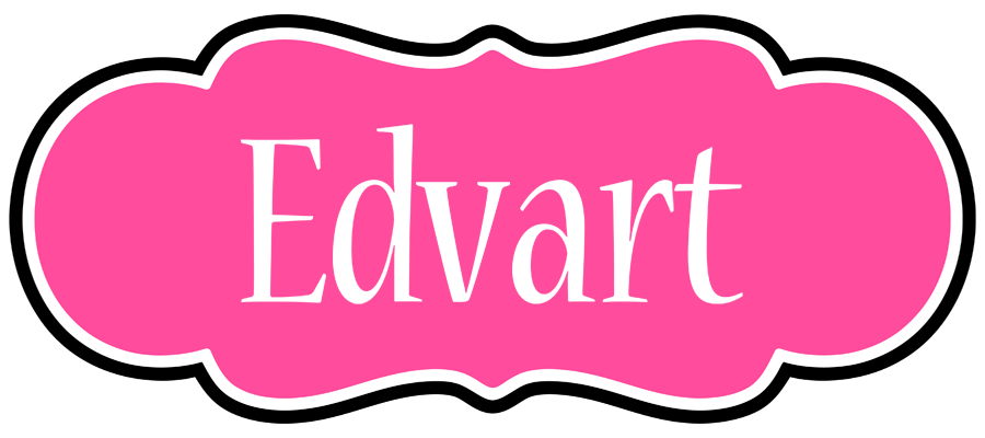 Edvart invitation logo