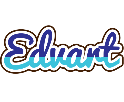Edvart raining logo