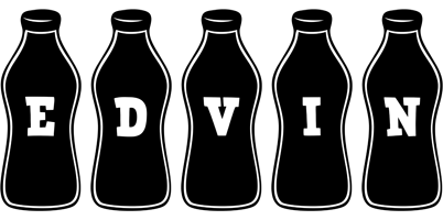 Edvin bottle logo