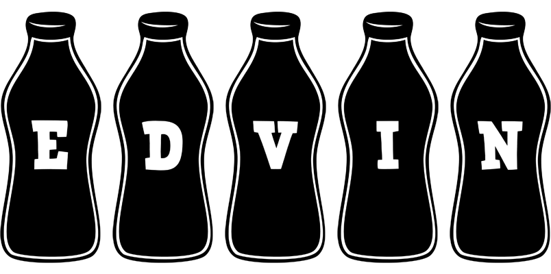 Edvin bottle logo