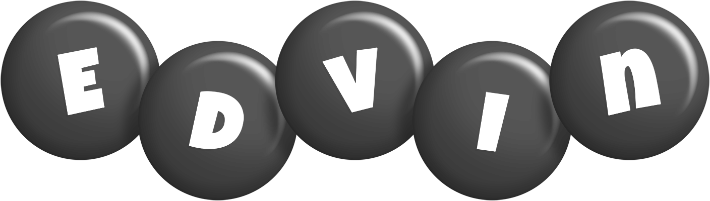 Edvin candy-black logo