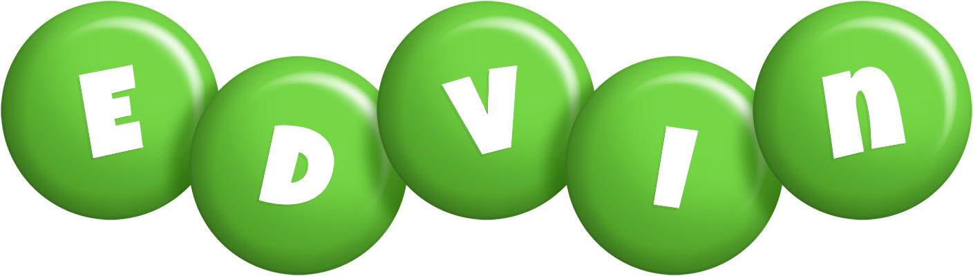 Edvin candy-green logo