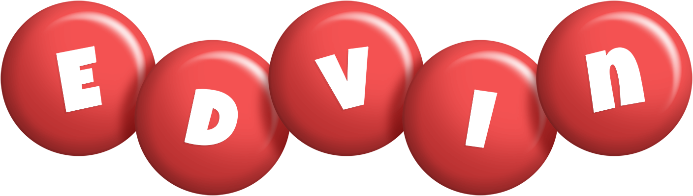 Edvin candy-red logo