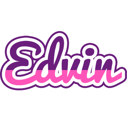 Edvin cheerful logo