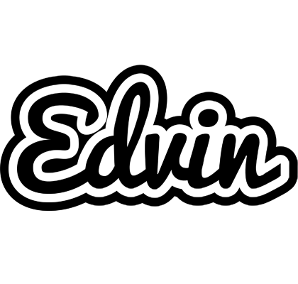 Edvin chess logo