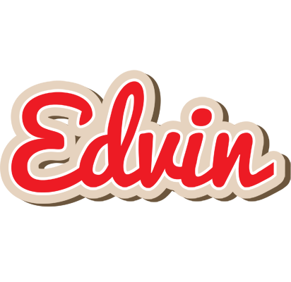 Edvin chocolate logo
