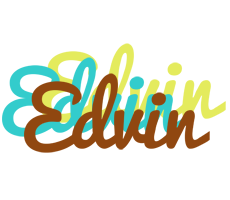 Edvin cupcake logo