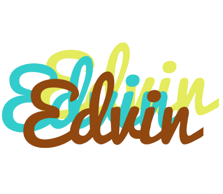 Edvin cupcake logo