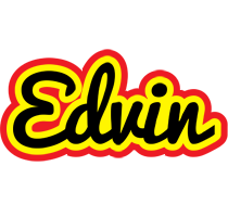 Edvin flaming logo