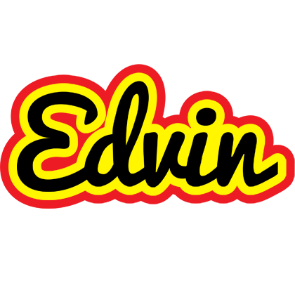 Edvin flaming logo